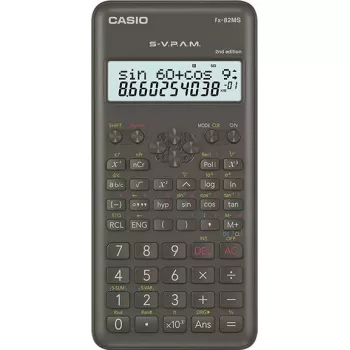 Vedecká kalkulačka Casio FX-82MS-2 vrecková čierna
