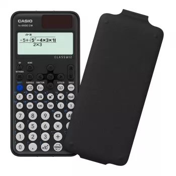 Vedecká kalkulačka Casio FX-85DE CW vrecková 12 číslic čierna