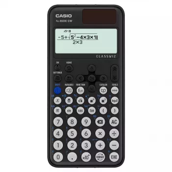 Vedecká kalkulačka Casio FX-85DE CW vrecková 12 číslic čierna