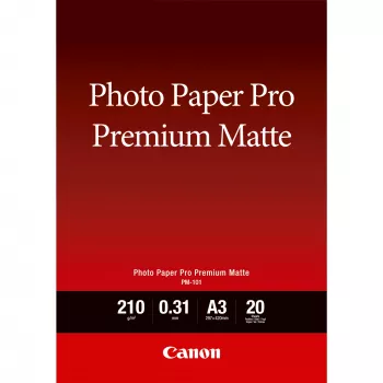 Canon PM-101 Premium matný fotopapier A3 – 20 listov