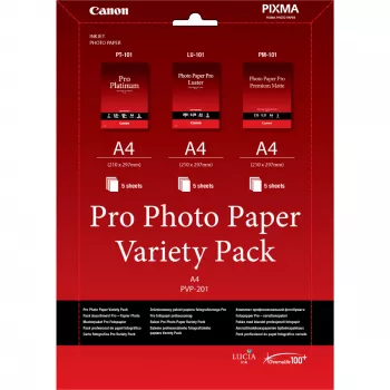 Canon PVP-201 Pro fotopapier sortiment A4 - 15 listov
