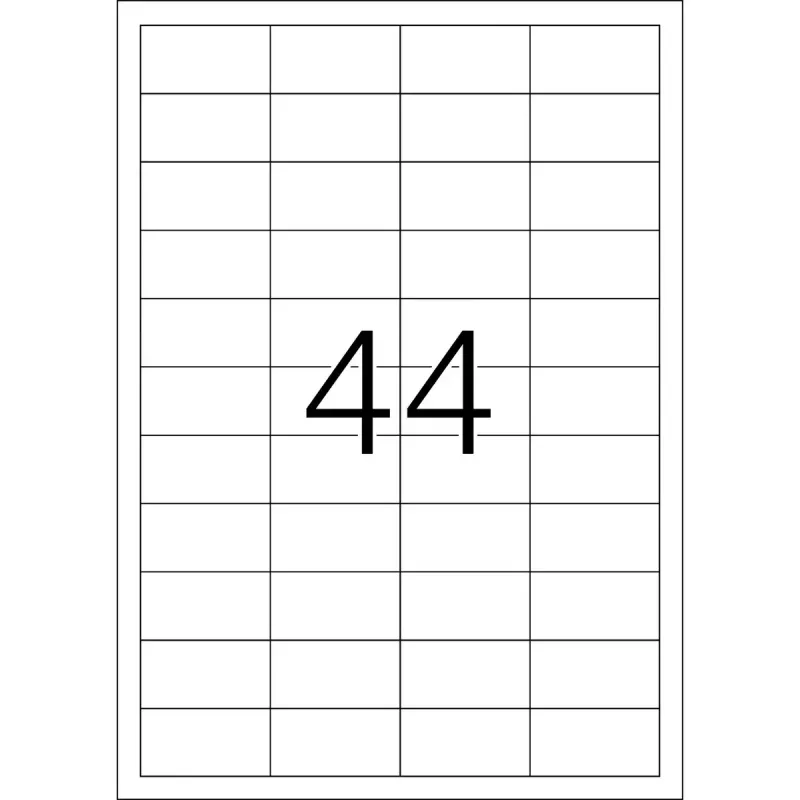 HERMA Premium etikety A4 48,3x25,4 mm 1100 kusov