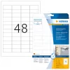 Samolepiaca tlačová etiketa HERMA Labels A4 vonkajšia fólia 45,7x21,2 mm