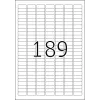 Samolepiaca etiketa do tlačiarne HERMA Labels Premium A4 25,4x10 mm 4725 ks