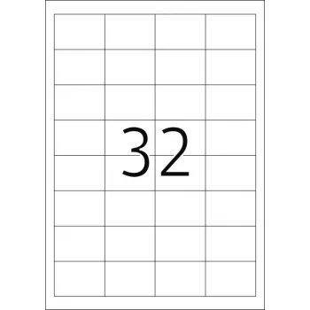 Samolepiace etikety do tlačiarne HERMA Labels Premium A4 48,3 x 33,8 mm