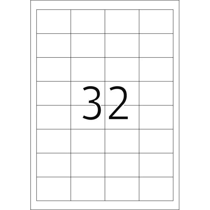 Samolepiace etikety do tlačiarne HERMA Labels Premium A4 48,3 x 33,8 mm