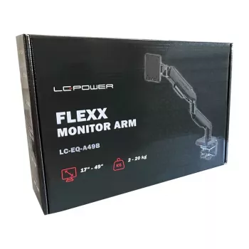 Držiak na monitor LC-Power LC-EQ-A49B 124,5 cm čierny svorka 20 kg