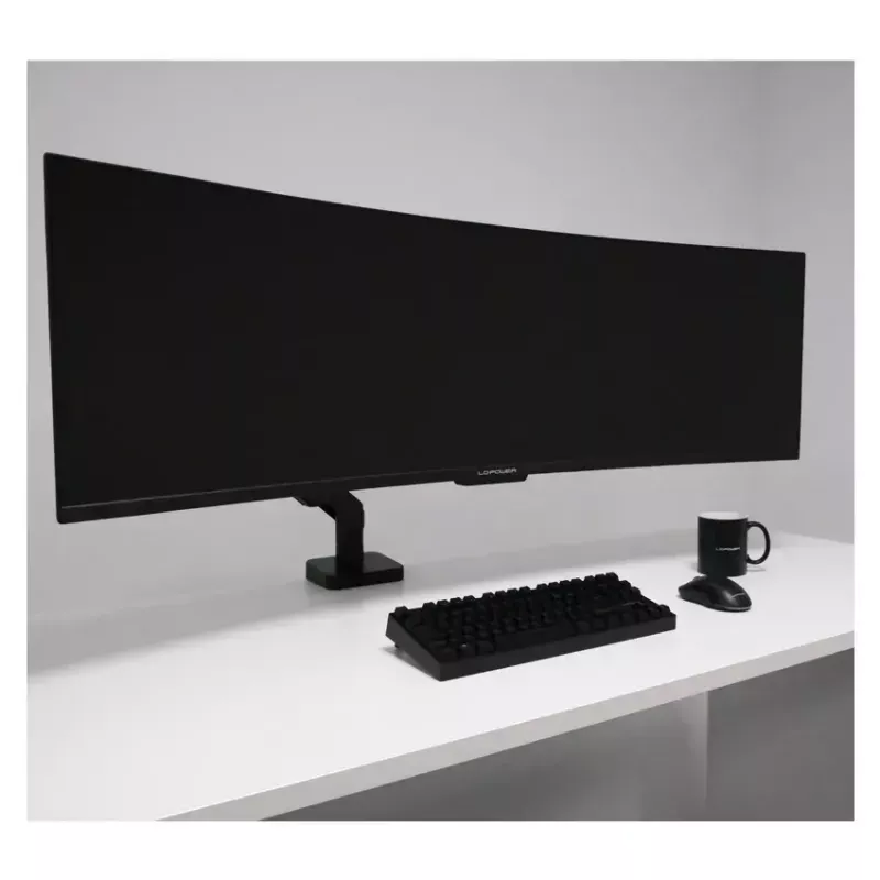 Držiak na monitor LC-Power LC-EQ-A49B 124,5 cm čierny svorka 20 kg