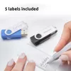 INTENSO Office Line USB kľúč multi-pack 5×64 GB, USB-A, USB 3.2 Gen 1, Swivel, viacfarebný
