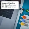 INTENSO Office Line USB kľúč multi-pack 5×64 GB, USB-A, USB 3.2 Gen 1, Swivel, viacfarebný
