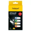 INTENSO Office Line USB kľúč multi-pack 5×64 GB, USB-A, USB 3.2 Gen 1, Swivel, viacfarebný