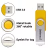 INTENSO Office Line USB kľúč multi-pack 5×64 GB, USB-A, USB 3.2 Gen 1, Swivel, viacfarebný