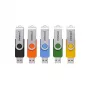 INTENSO Office Line USB kľúč multi-pack 5×64 GB, USB-A, USB 3.2 Gen 1, Swivel, viacfarebný