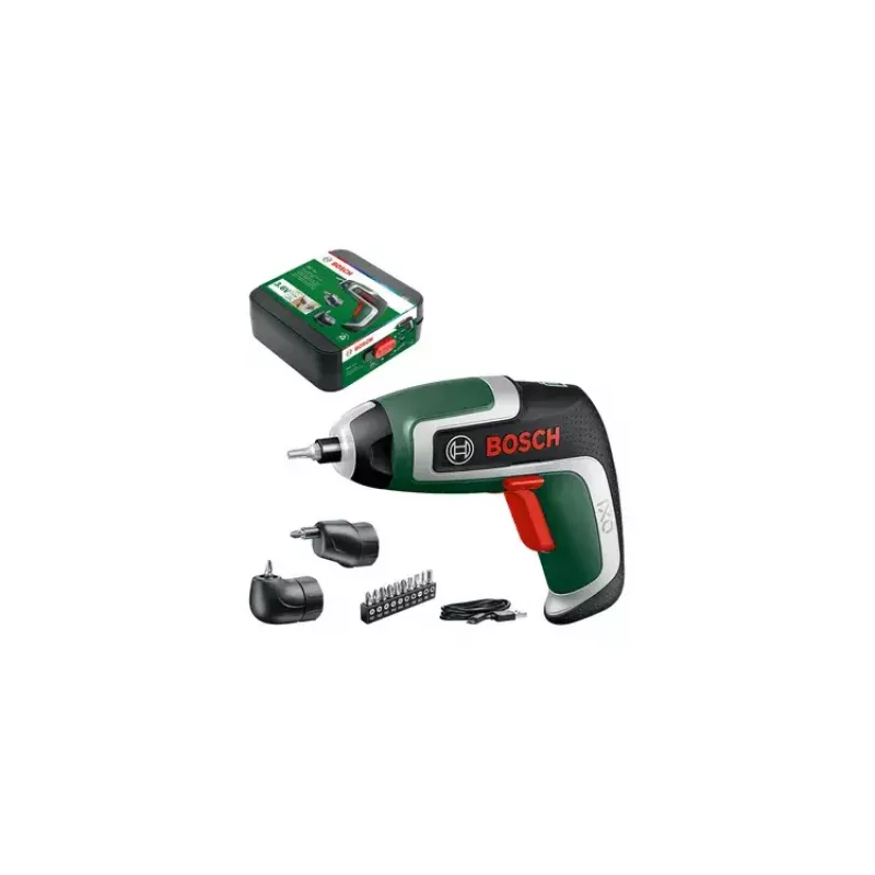 Bosch IXO 7 Set akumulátorový skrutkovač, 3,6 V, 2,0 Ah Li-Ion, zelený/čierny