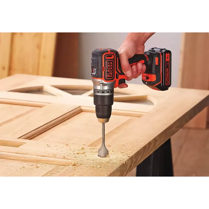 Akumulátorový skrutkovač Black & Decker BL188KB-QW 18V Lithium, oranžová