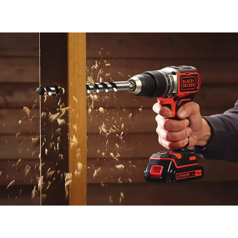 Akumulátorový skrutkovač Black & Decker BL188KB-QW 18V Lithium, oranžová