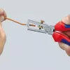 Knipex 11 06 160 T izolované odizolovacie kliešte s otváracou pružinou, 160 mm