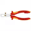 Knipex 11 06 160 T izolované odizolovacie kliešte s otváracou pružinou, 160 mm