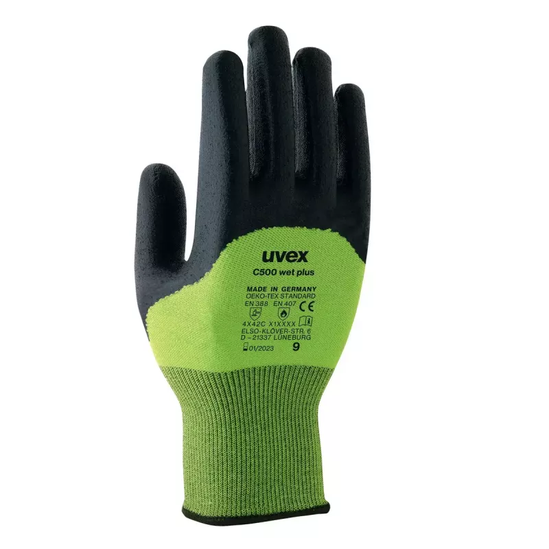 Uvex C500 foam protiporézne rukavice, veľkosť 7