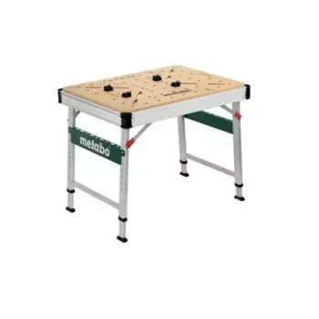 Vonkajší stôl Metabo MWB 100 béžový metalický obdĺžnikový 710 mm šírka