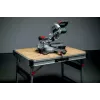 Vonkajší stôl Metabo MWB 100 béžový metalický obdĺžnikový 710 mm šírka