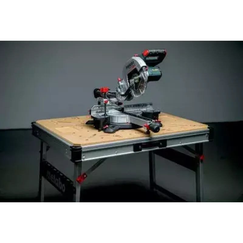Vonkajší stôl Metabo MWB 100 béžový metalický obdĺžnikový 710 mm šírka