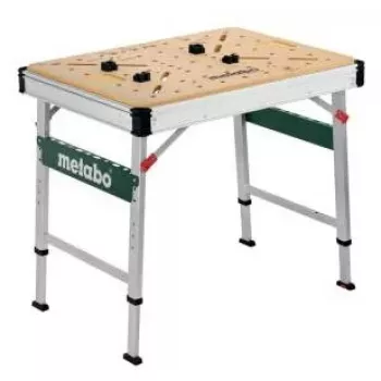 Vonkajší stôl Metabo MWB 100 béžový metalický obdĺžnikový 710 mm šírka