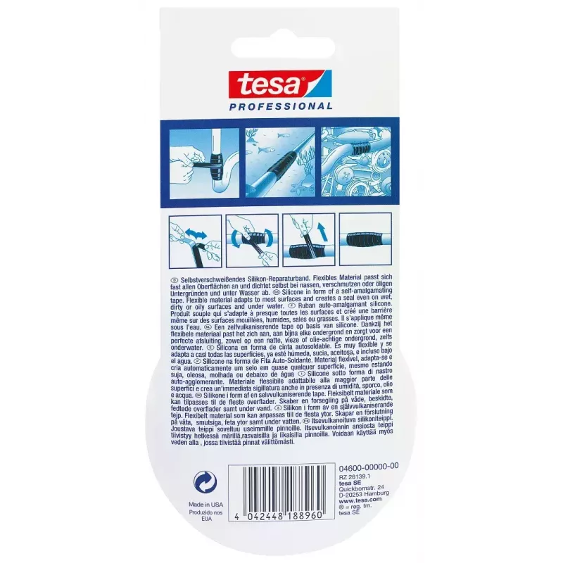 Tesniaca páska TESA 04600-00000-00 transparentná 3 m