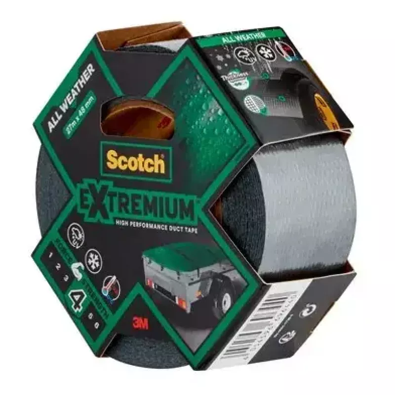 3M Extremium Tape sivá 27,4 m zväzovanie oprava vodotesná