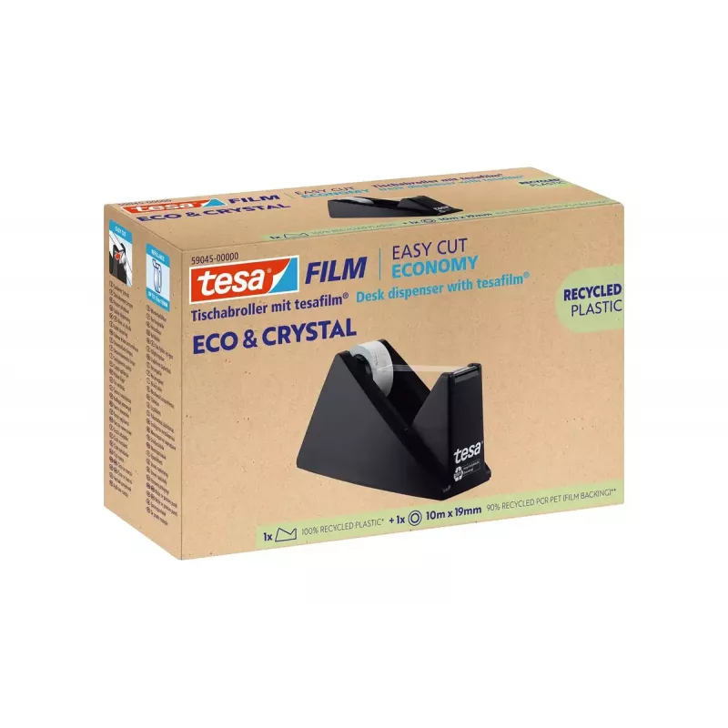 Lepiaca páska Tesa Eco & Crystal polystyrén (PS) čierna