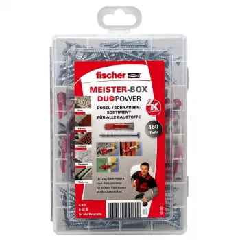 Rozpínacia kotva Fischer MEISTER-BOX DUOPOWER + skrutky
