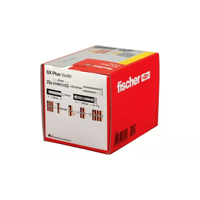 Rozpínacia kotva Fischer 568110 80 mm nylon 25 kusov