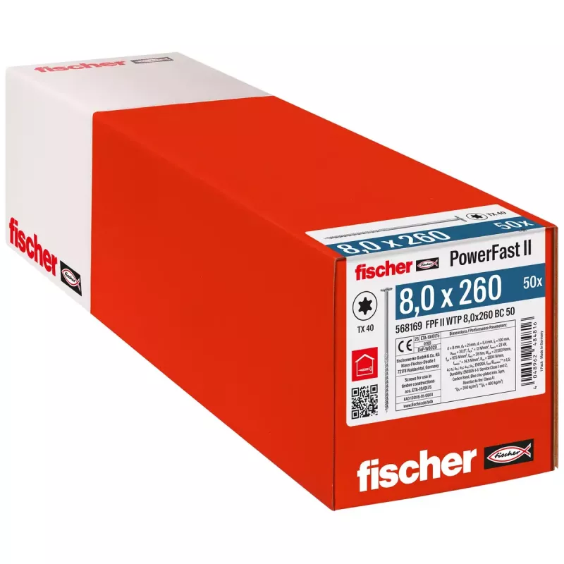 Skrutka/svorník Fischer 568169 50 ks