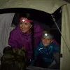 Čelová lampa GP Batterien CH31002 ružová