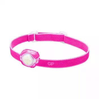 Čelová lampa GP Batterien CH31002 ružová