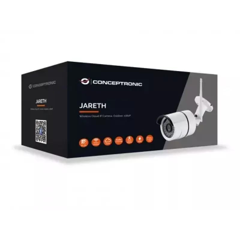 Conceptronic Jareth Bullet IP bezpečnostná kamera interiérová 1920 x 1080 pixelov strop/stena