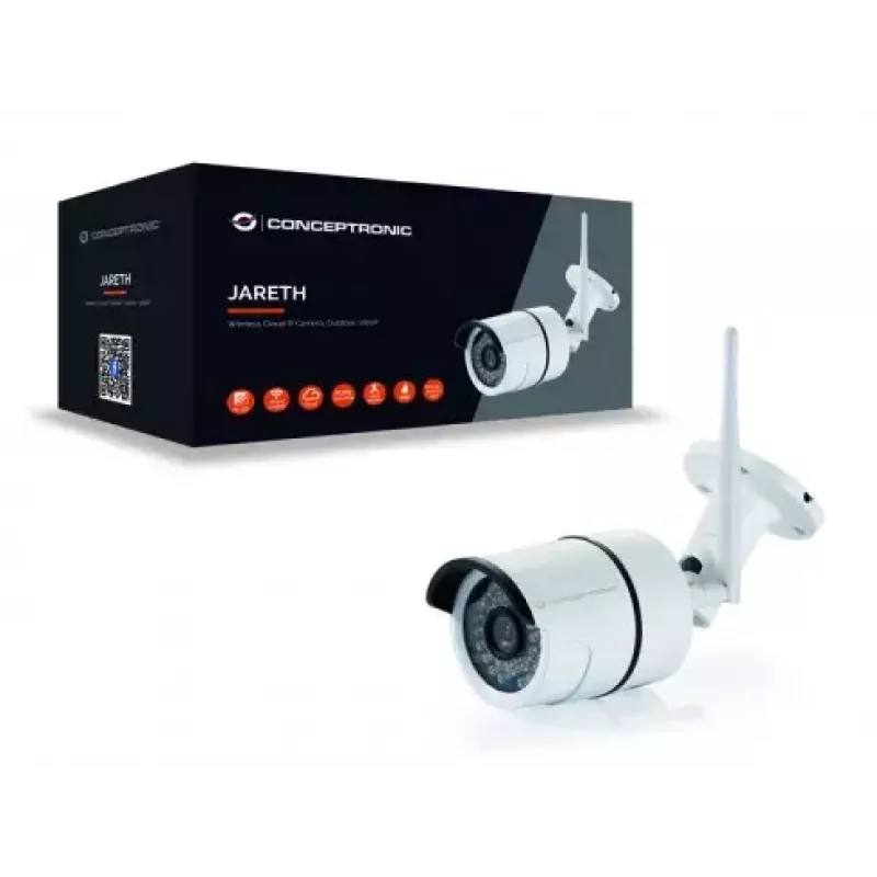 Conceptronic Jareth Bullet IP bezpečnostná kamera interiérová 1920 x 1080 pixelov strop/stena