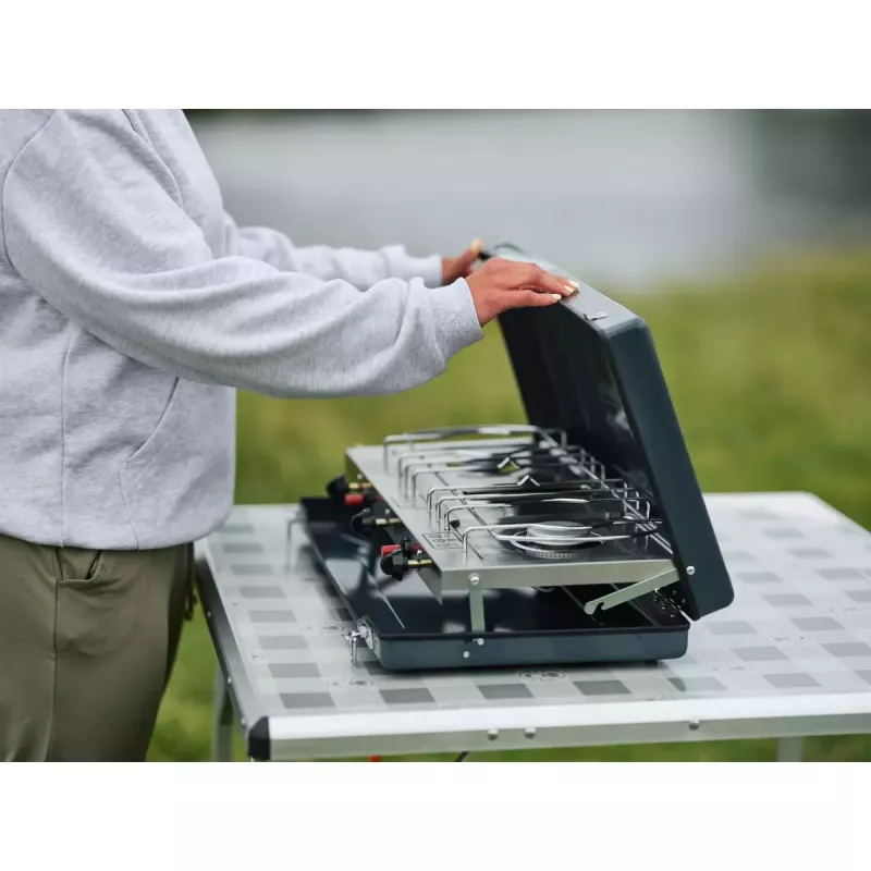 Camping Kitchen 2 Grill & Go CV Campingaz obdĺžnikový kov 490x350x100 mm