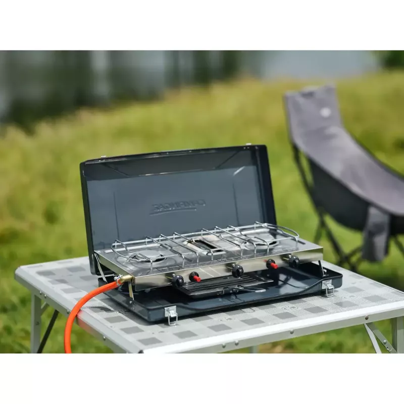 Camping Kitchen 2 Grill & Go CV Campingaz obdĺžnikový kov 490x350x100 mm