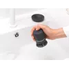 Brabantia 302626 kefa na riad s dávkovačom mydla, tmavosivá
