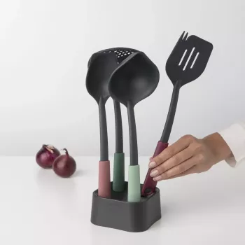 Brabantia Tasty+ 5 ks čierna zelená červená tepelne odolná do 220 °C