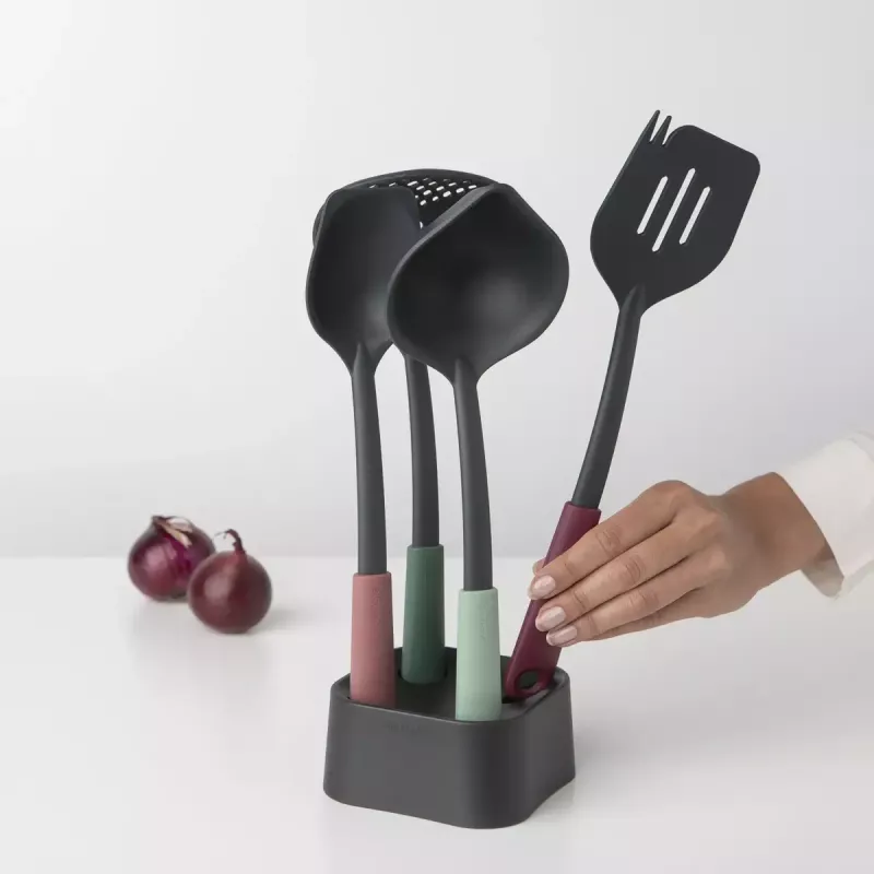 Brabantia Tasty+ 5 ks čierna zelená červená tepelne odolná do 220 °C