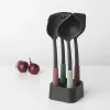 Brabantia Tasty+ 5 ks čierna zelená červená tepelne odolná do 220 °C