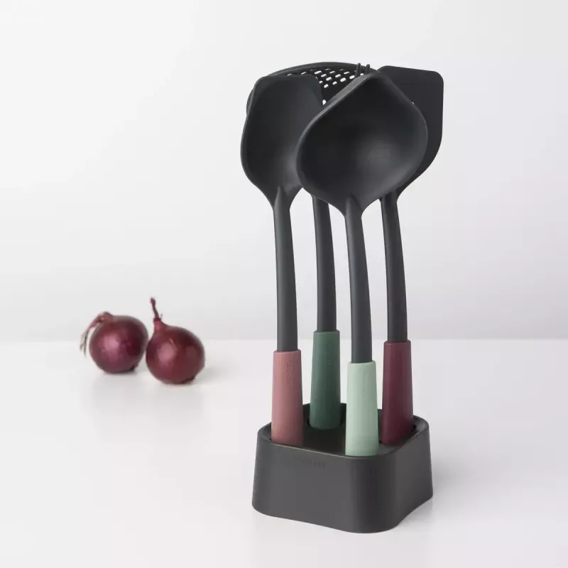 Brabantia Tasty+ 5 ks čierna zelená červená tepelne odolná do 220 °C