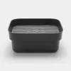 Umývadlo Brabantia 302664 obdĺžnikové sivé 374x344x161 mm