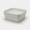 Umývadlo Brabantia 302688 sivé obdĺžnikové 374x344x161 mm