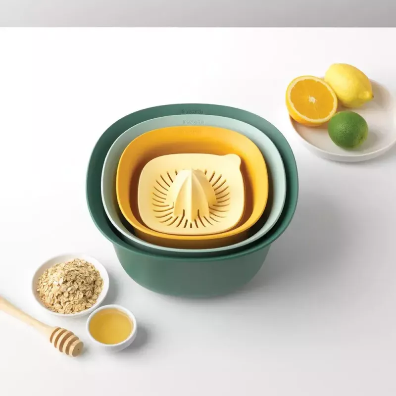 Súprava Brabantia Tasty+ stohovateľná 3,2L modrá zelená žltá