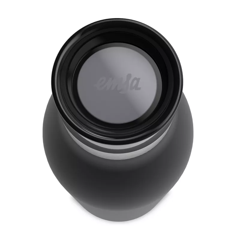 EMSA Bludrop Color N31109 na každodenné použitie 700 ml nerezová oceľ čierna