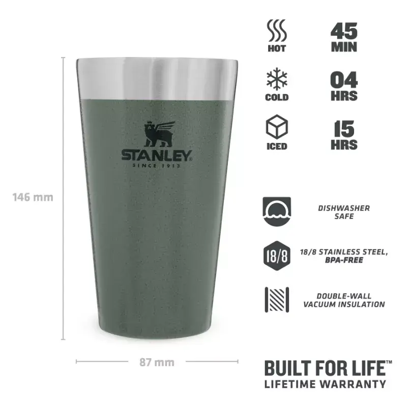 Termohrnček STANLEY Stacking Tumbler 0,47 l zelená