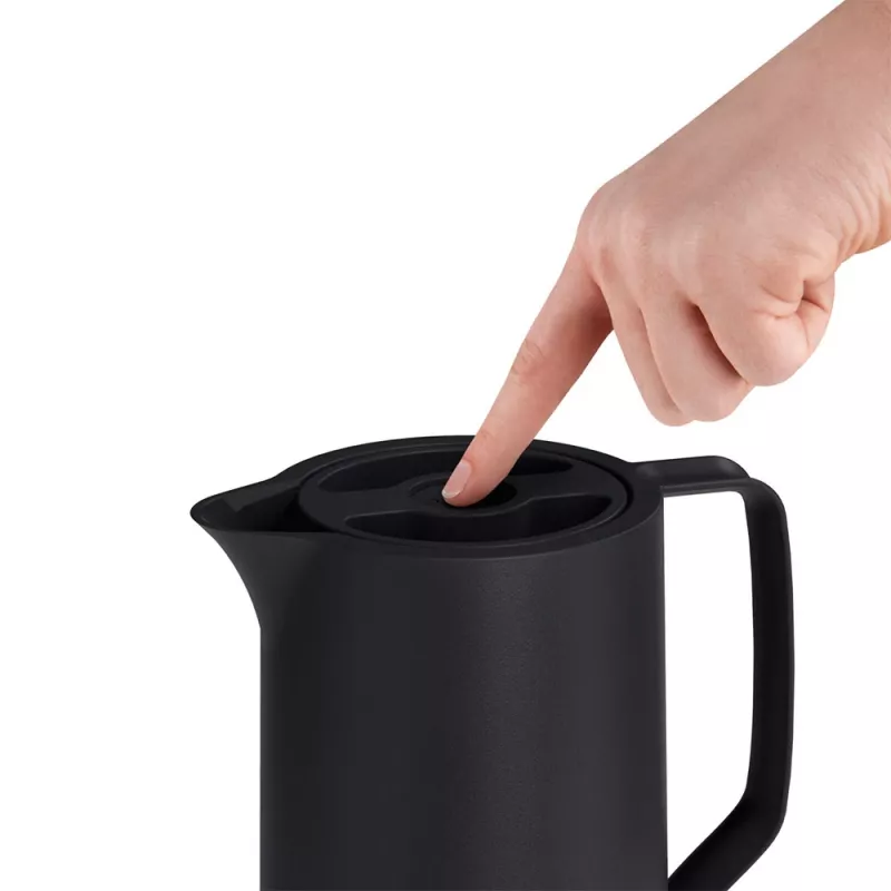 EMSA Motiva samostatná čajová kanvica 1000 ml čierna